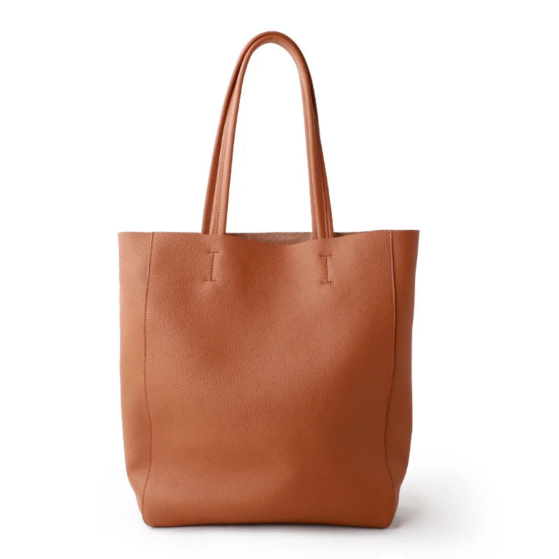 Valentina Costa Medium tote in Camel