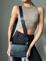 Black Handbag From Valentina & Rose