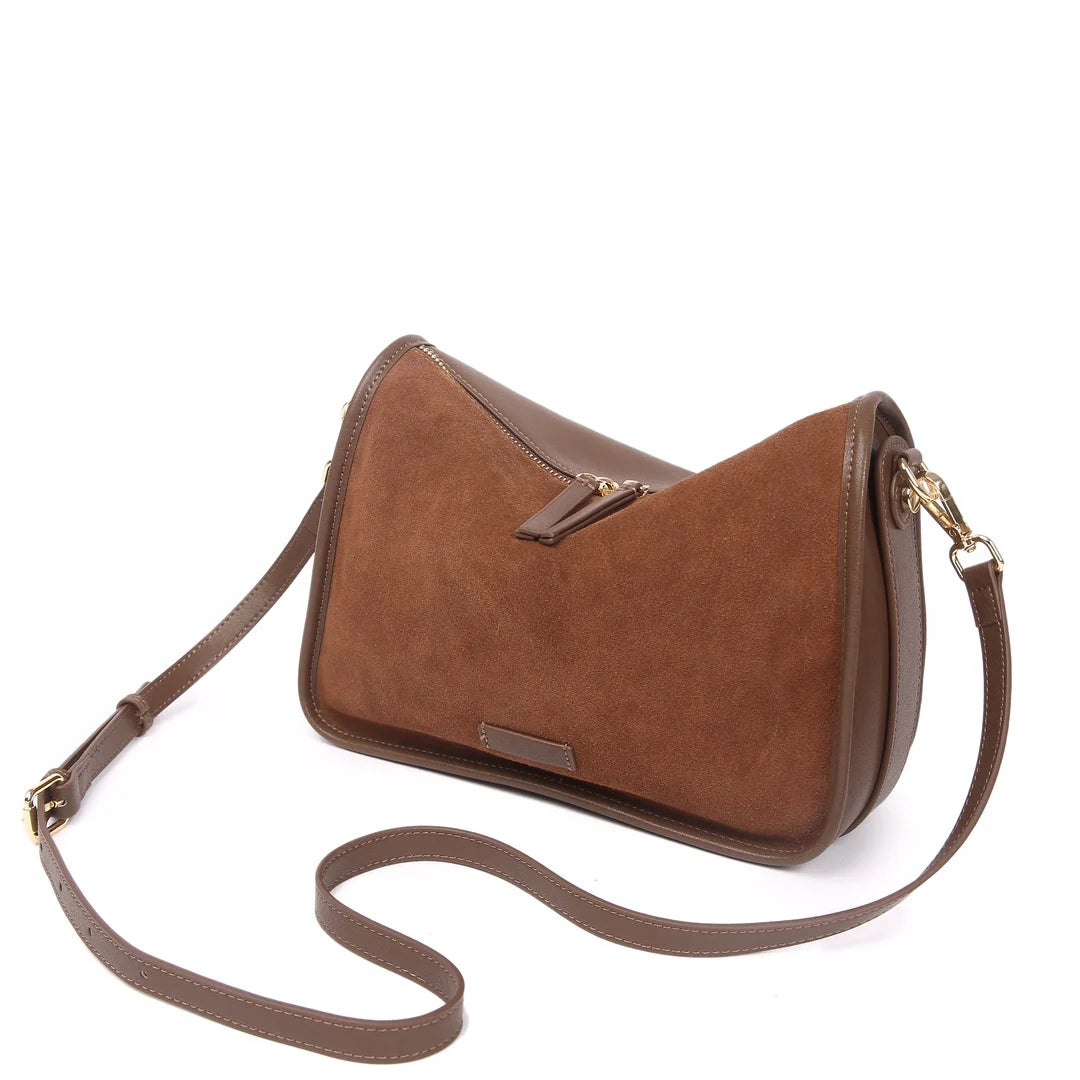 Valentina Grano crossbody bag in Brown