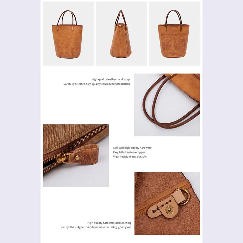 Valentina Malva crossbody bag in Terracotta, interior