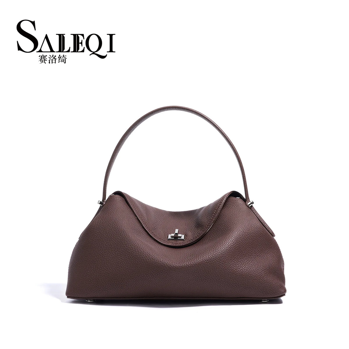Valentina Sera crossbody bag in Grey, back view