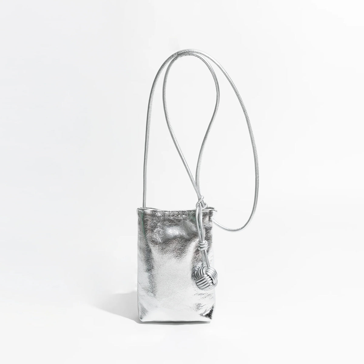 Valentina Cara pouch in Silver