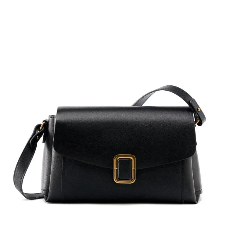 Valentina Creta shoulder bag in Black