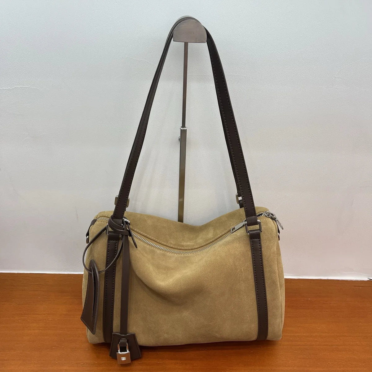 Valentina Vita tote in Dark Khaki