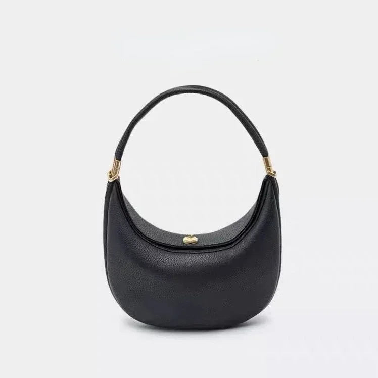 Valentina Todi crescent bag in Black