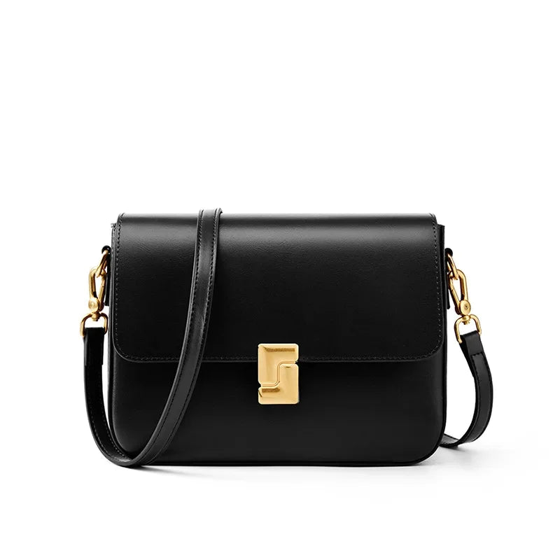 Valentina Monte crossbody bag in Black