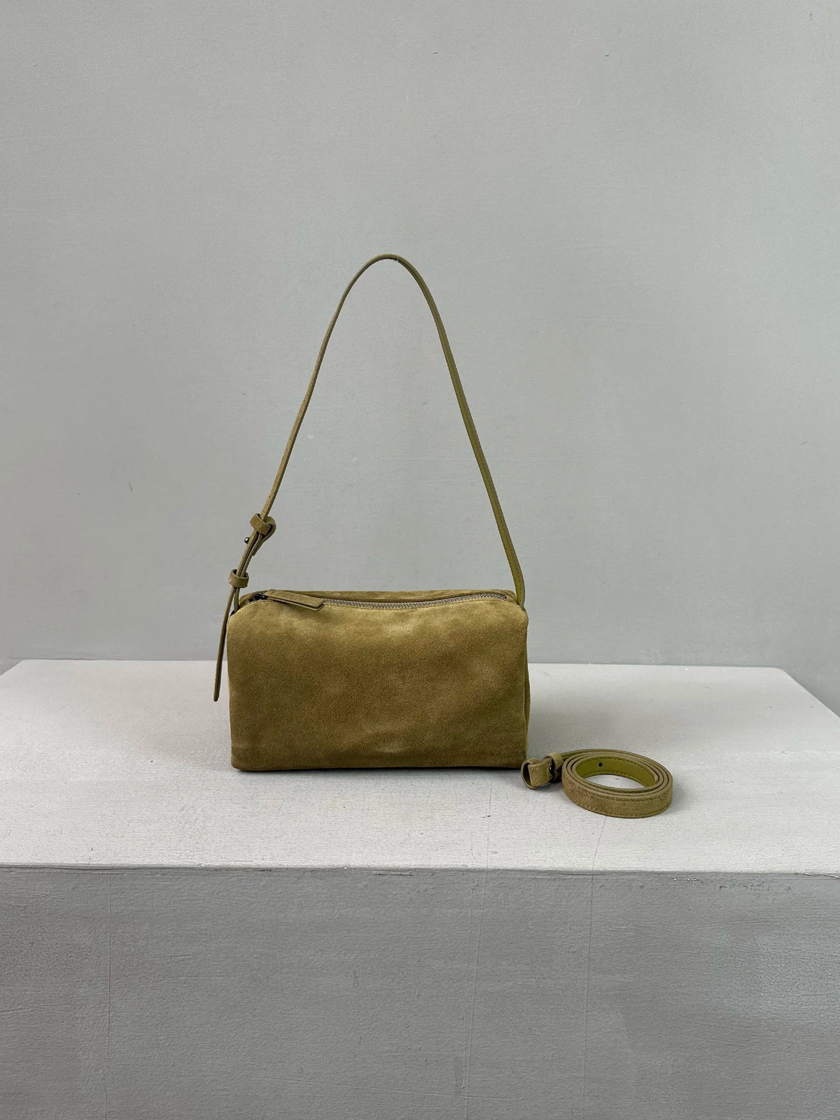 Valentina Brera crossbody bag in Olive