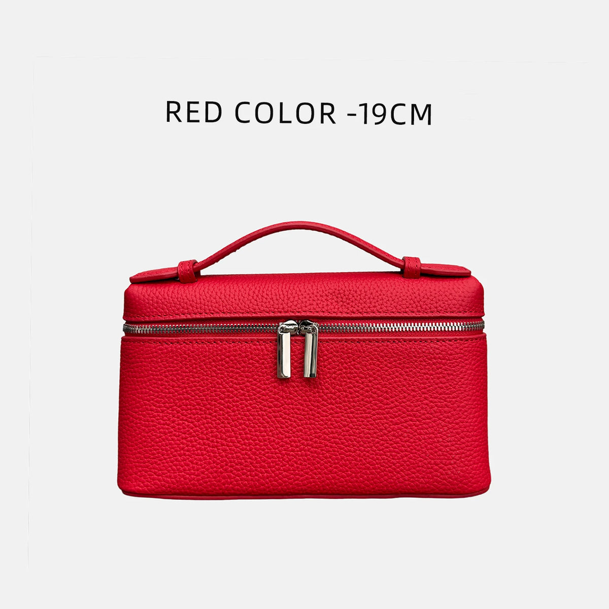 Valentina Orvieto Small top-handle bag in Scarlet
