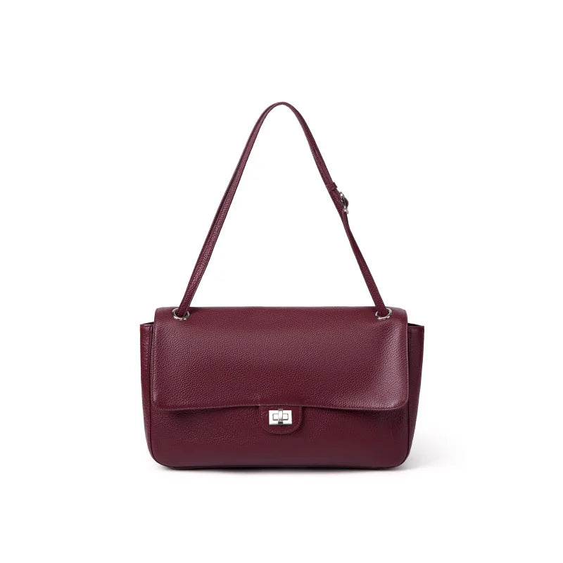 Valentina Brio Small tote in Burgundy