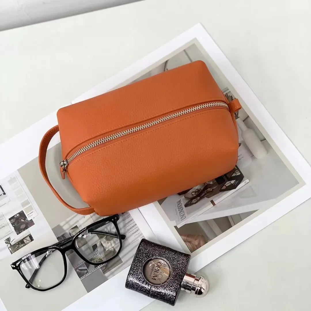 Valentina Sole shoulder bag in Terracotta