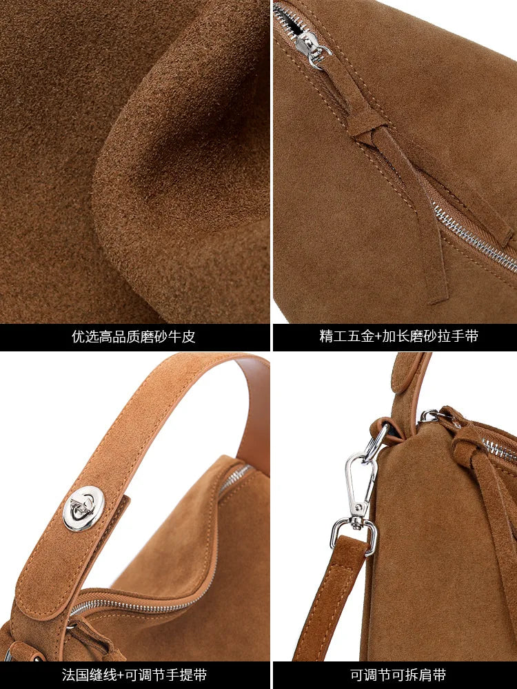Valentina Ardesia tote in Grey, detail
