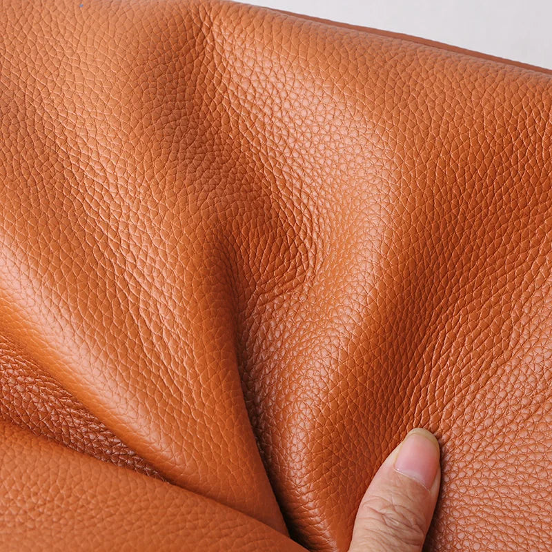 Valentina Positano bucket bag in Apricot, interior