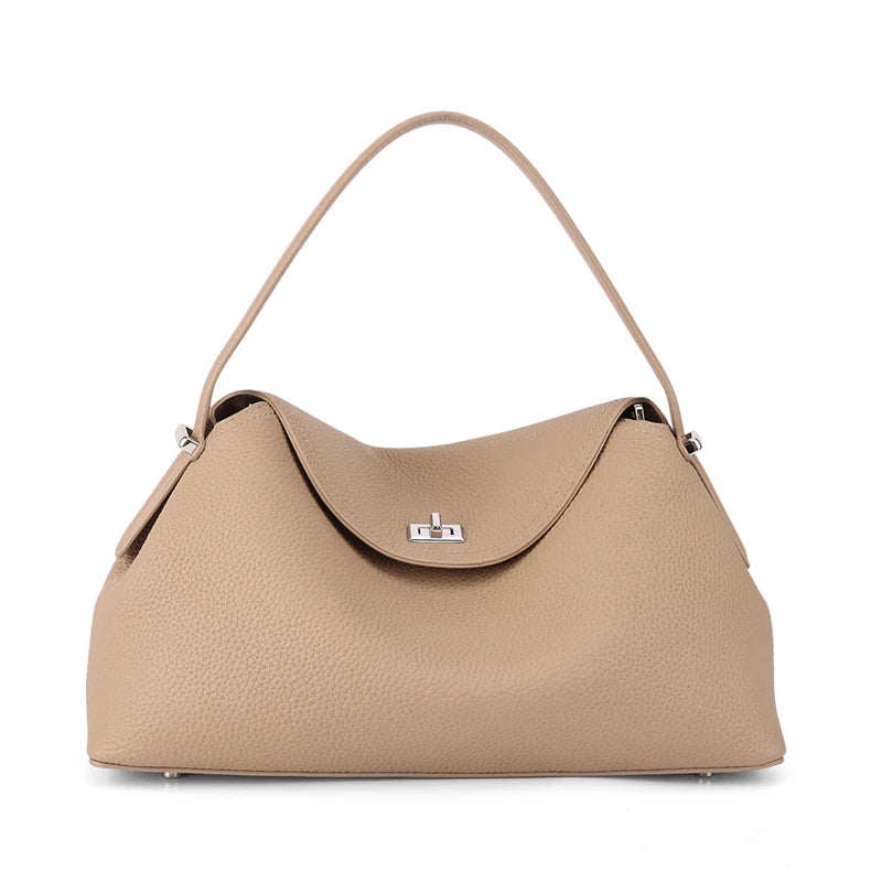 Valentina Como top-handle bag in Grey