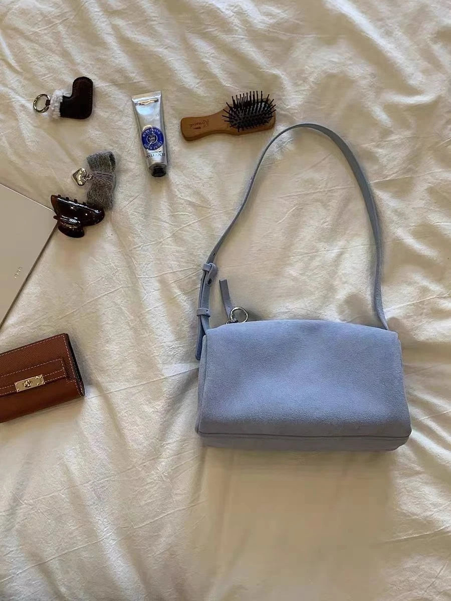 Valentina Brera crossbody bag in Denim