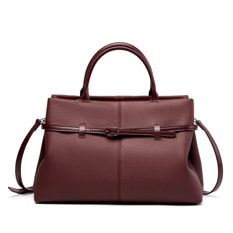 Valentina Pietra crossbody bag in Burgundy