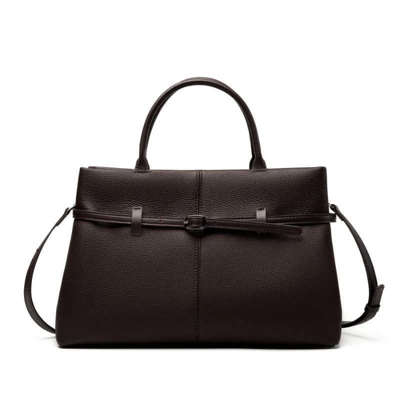 Valentina Pietra crossbody bag in Coffee