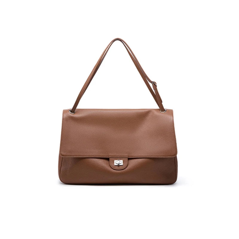 Valentina Brio Small tote in Camel