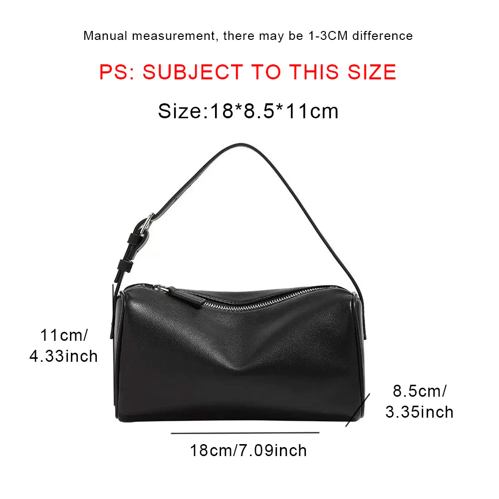 Valentina Alba crossbody bag in Brown, side view