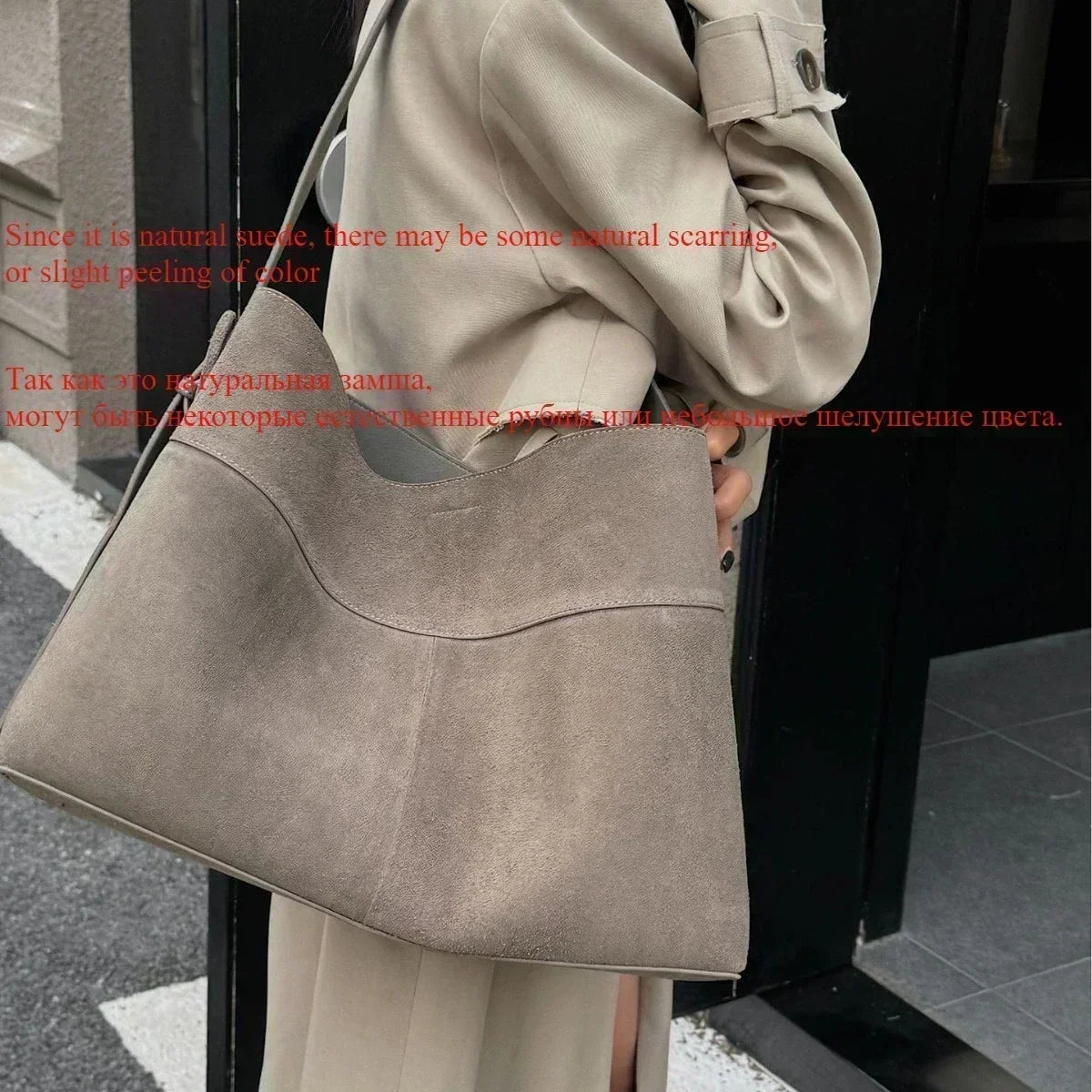 Valentina Elba Large tote in Grey