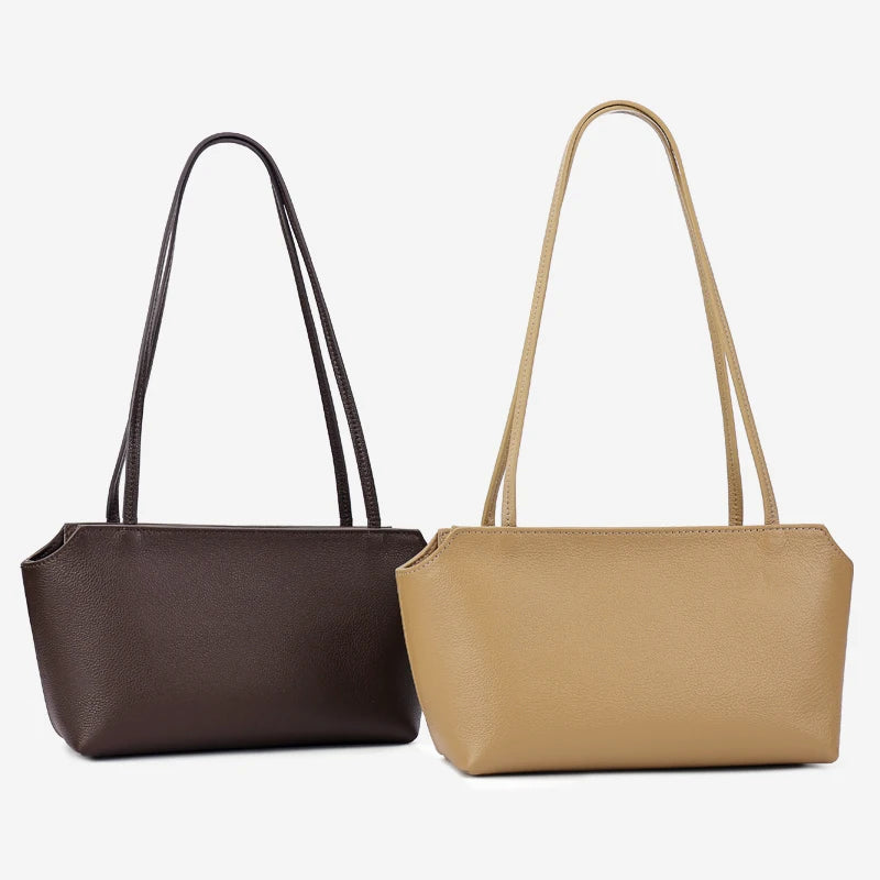 Valentina Capri tote in Black, worn