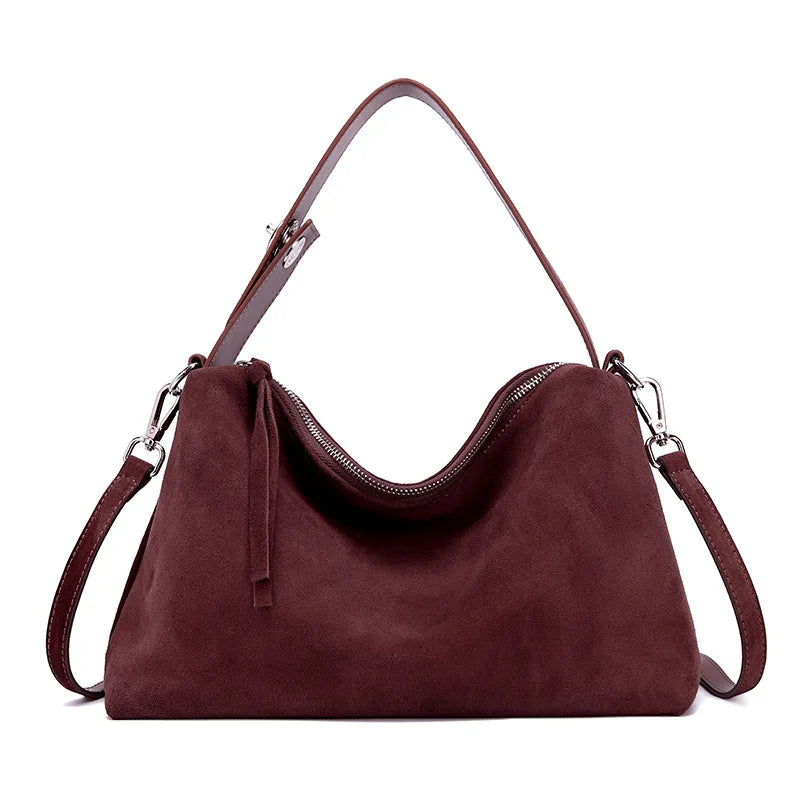 Valentina Ardesia tote in Burgundy