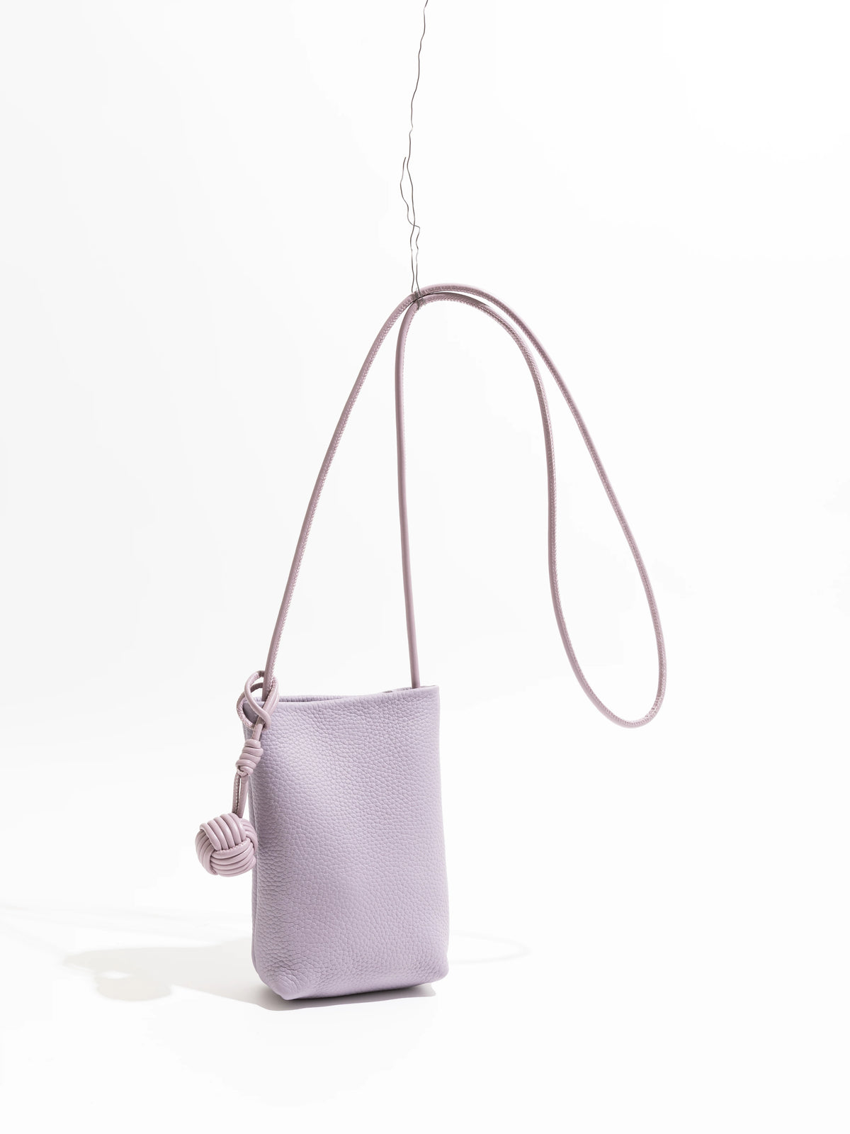 Valentina Cara pouch in Light Grey