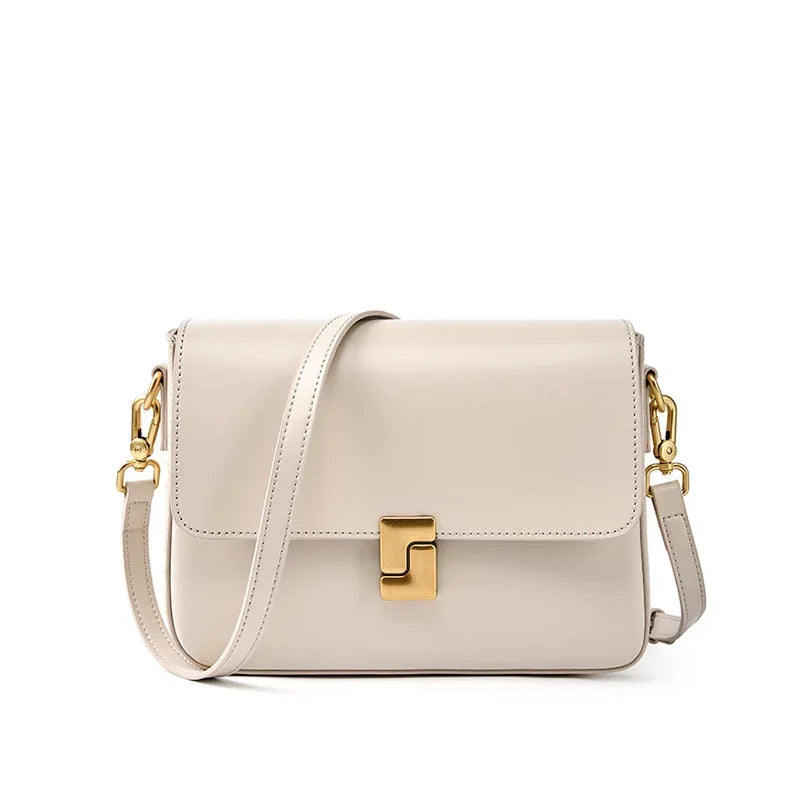 Valentina Monte crossbody bag in Beige