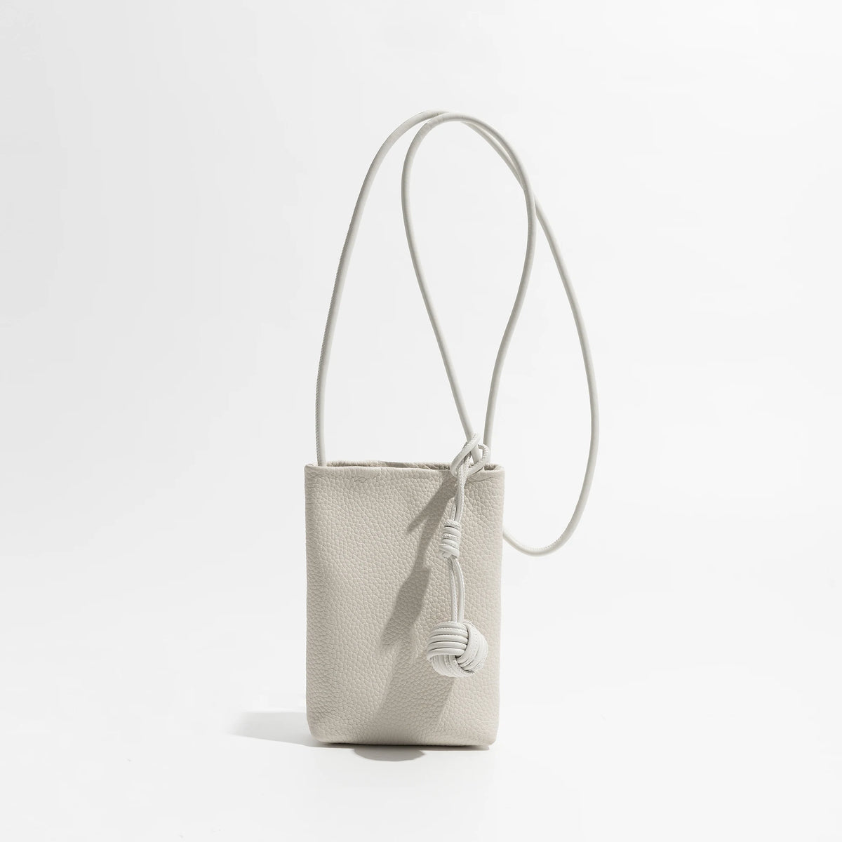 Valentina Cara pouch in Dove Grey
