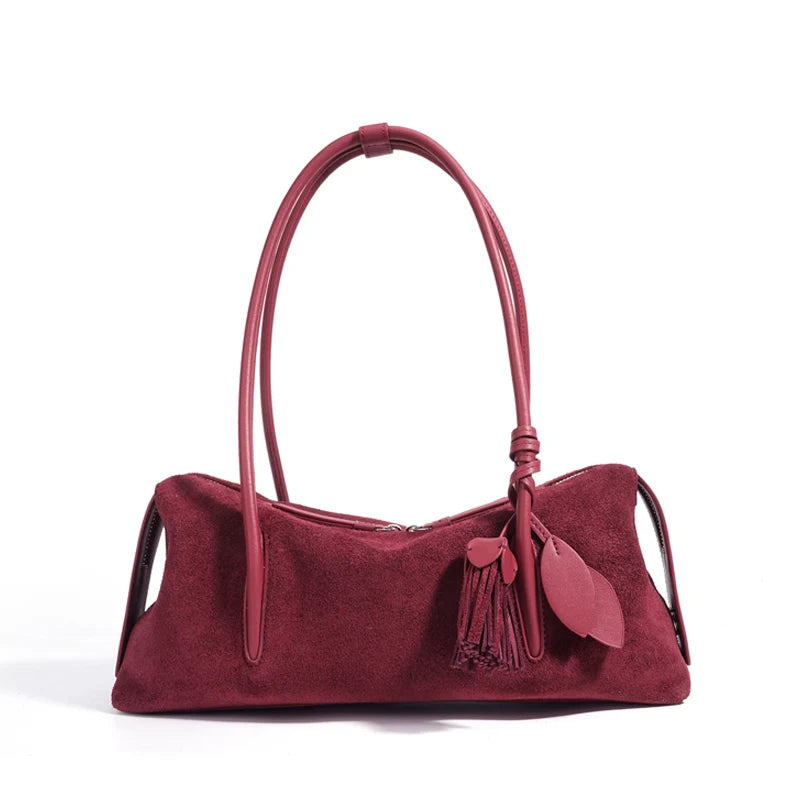 Valentina Isola tote in Cherry