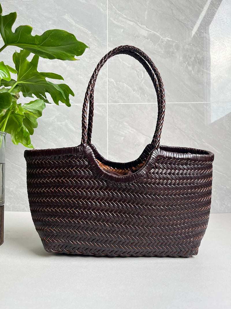 Valentina Noto Small tote in Coffee