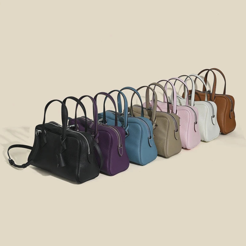 Valentina Rosa Large tote in White, detail