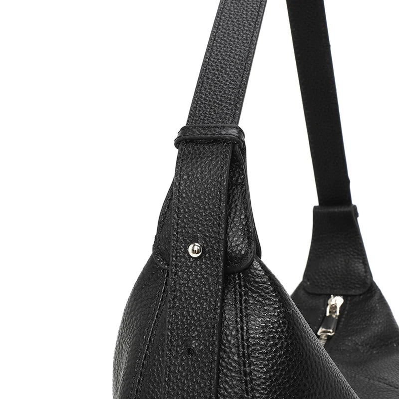 Valentina Parma tote in Coffee, back view