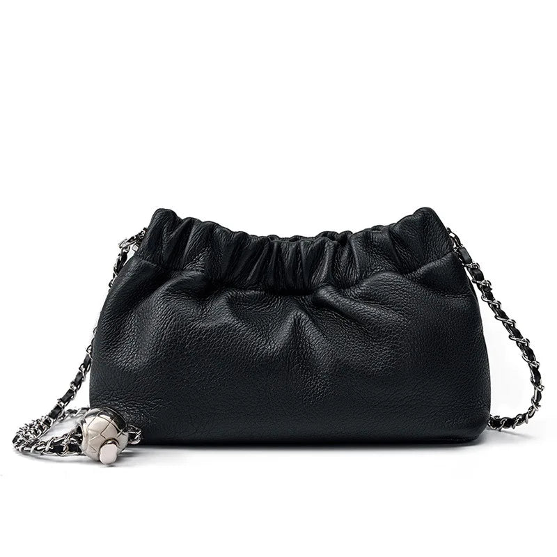 Valentina Giro shoulder bag in Black