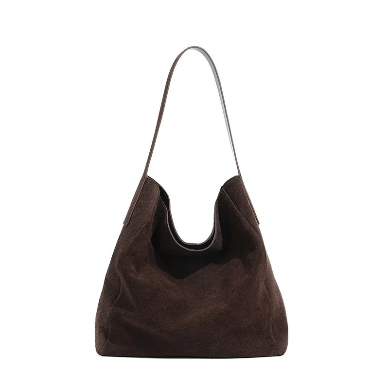 Valentina Fiato bucket bag in Ebony