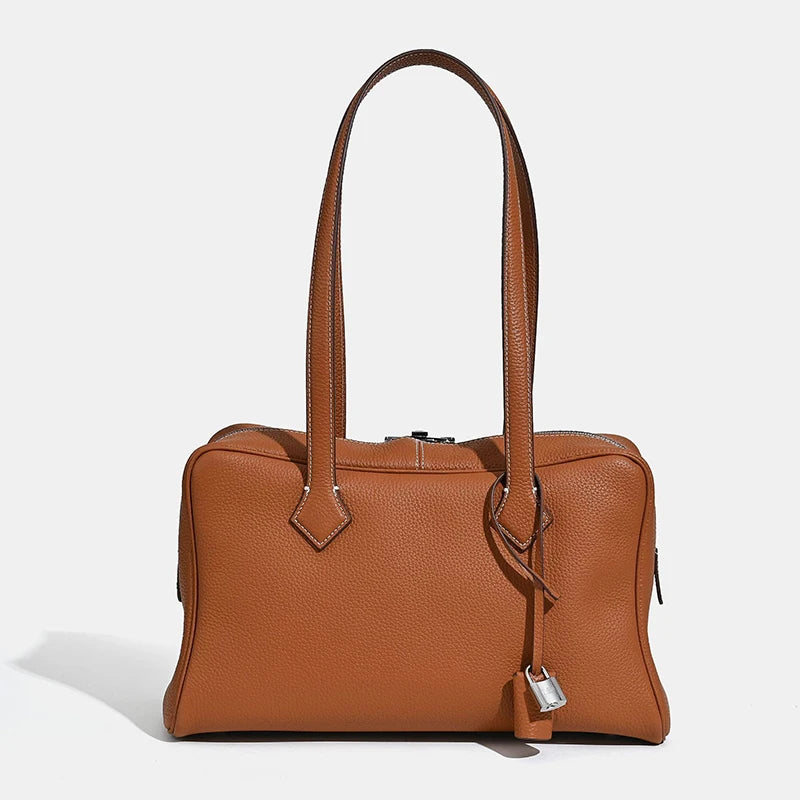 Valentina Rosa Large tote in Brown