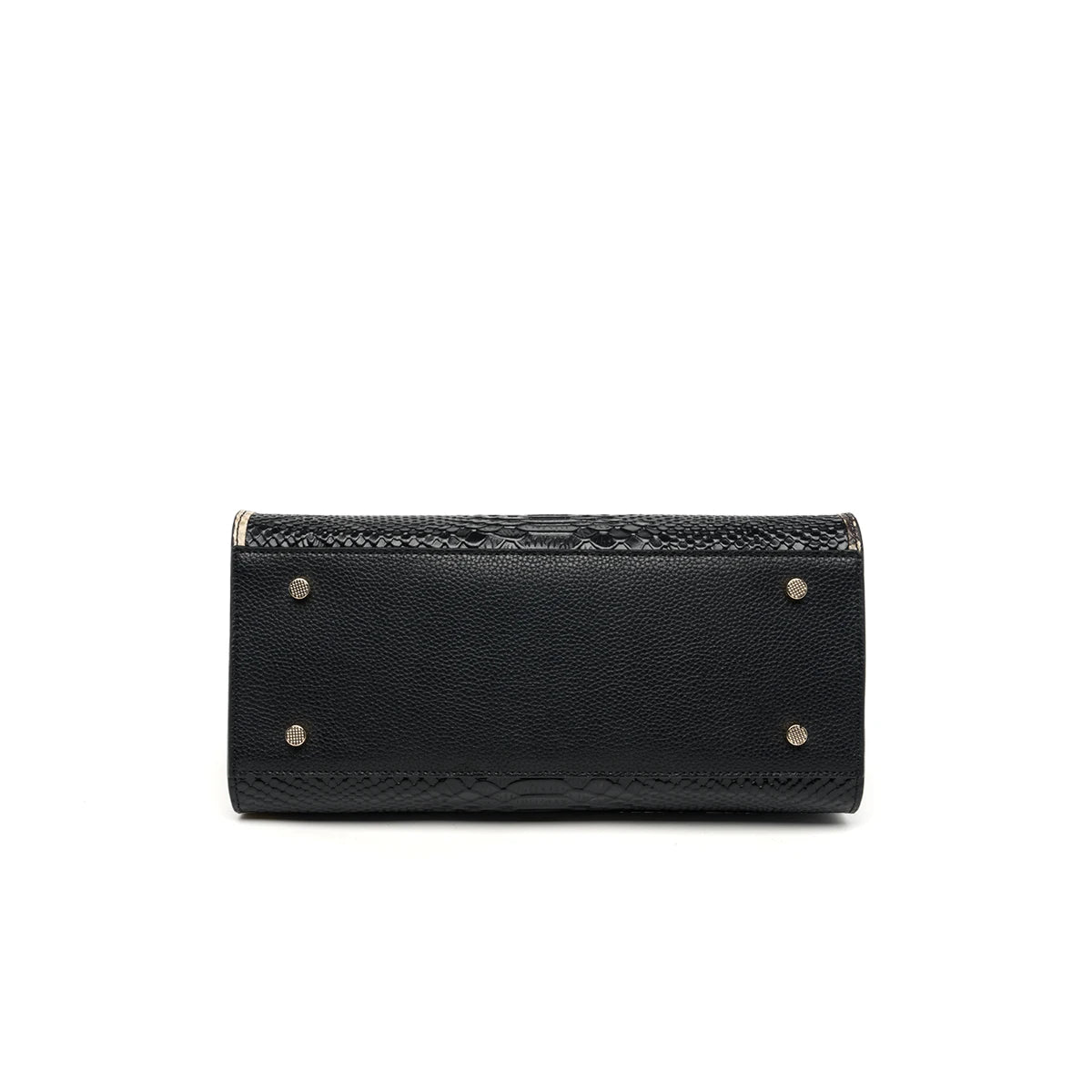 Valentina Cefalu top-handle bag in Black, interior