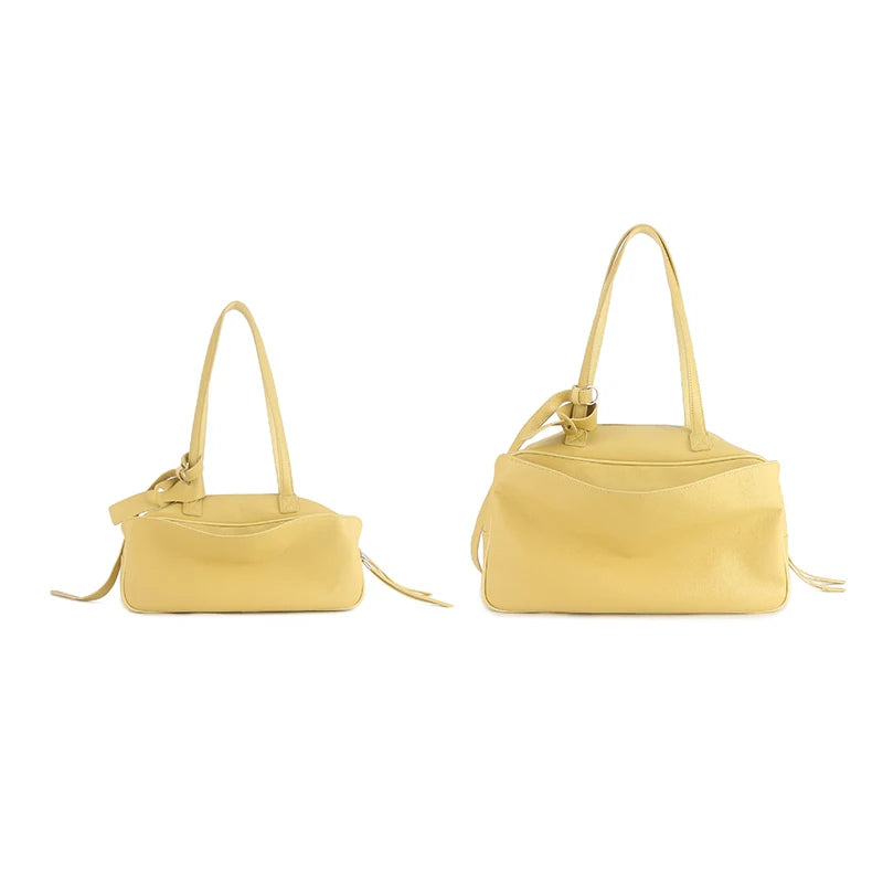 Valentina Treviso Large tote in Butter