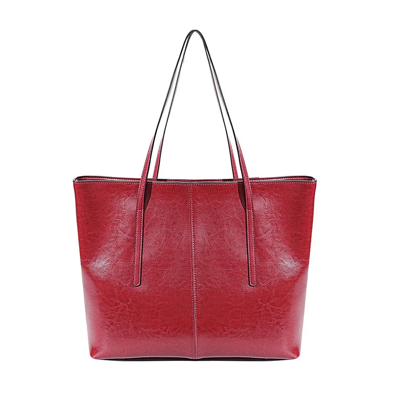 Valentina Molo tote in Cherry