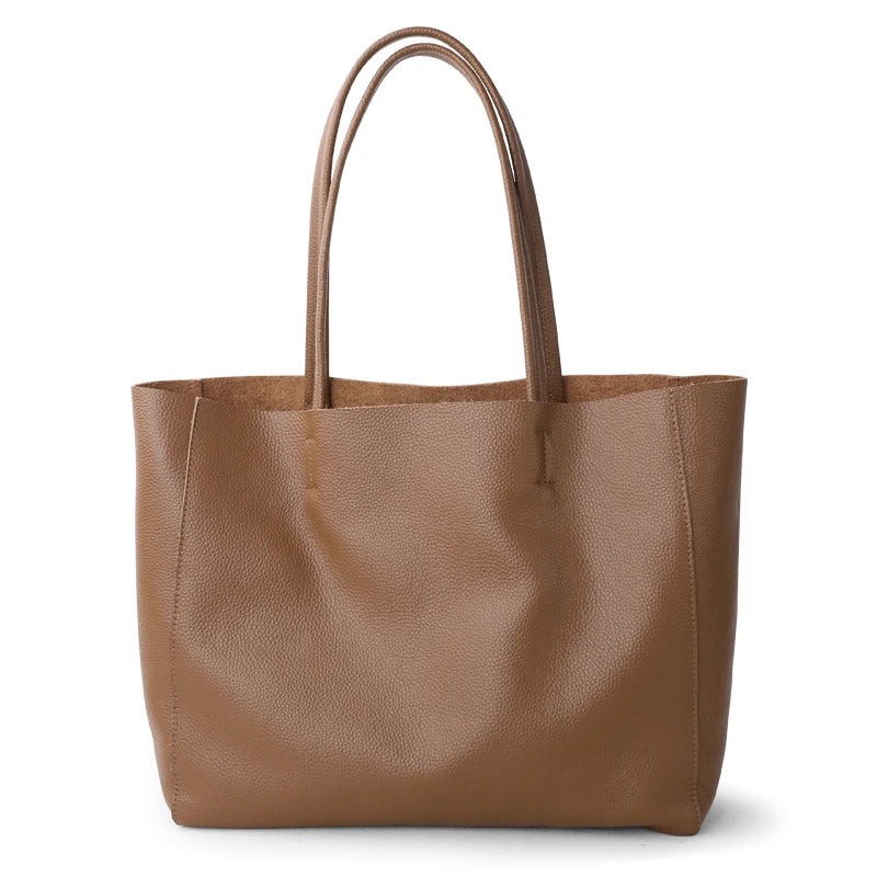 Valentina Costa Medium tote in Dark Khaki