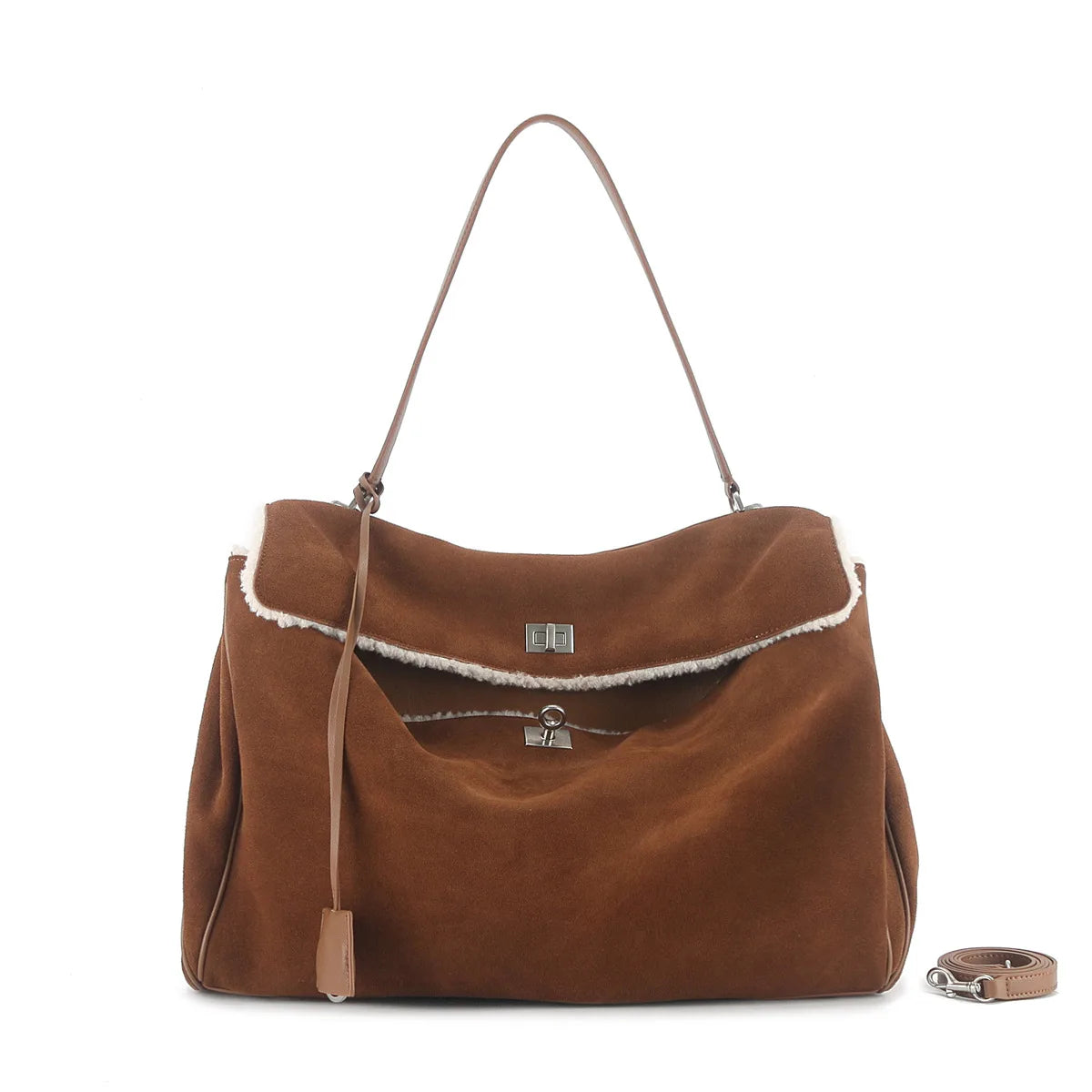 Valentina Dolce Small tote in Brown