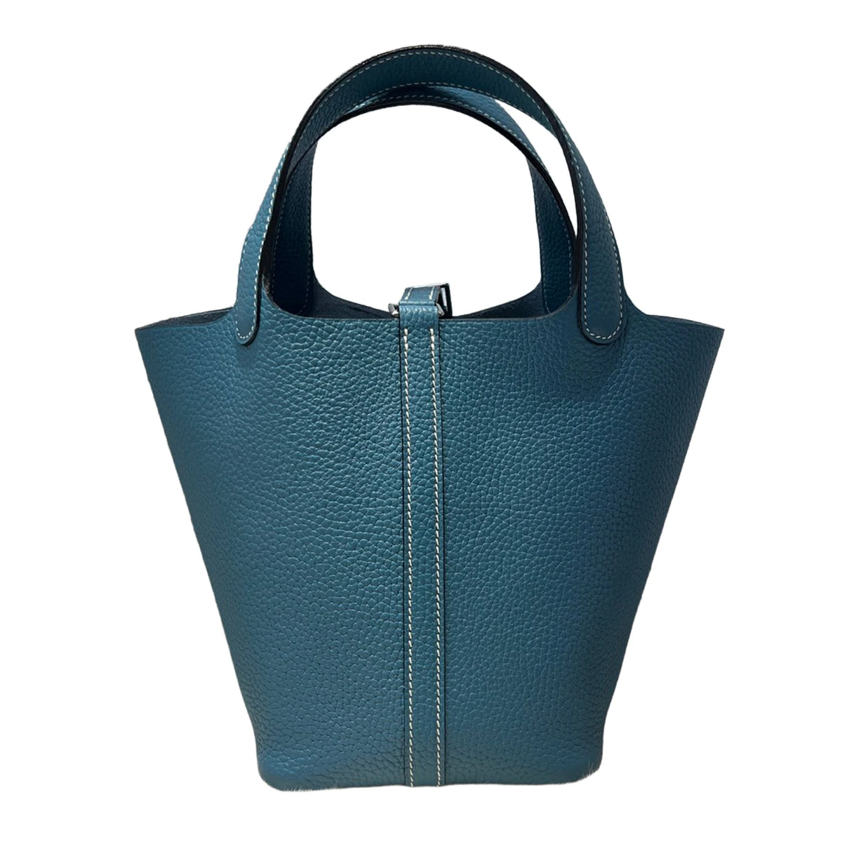Valentina Ostuni Small bucket bag in Denim