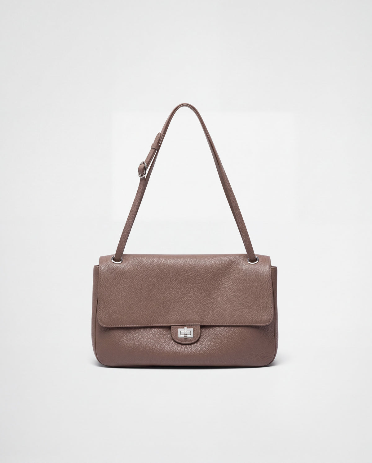 Brio Small bag in Taupe – front view