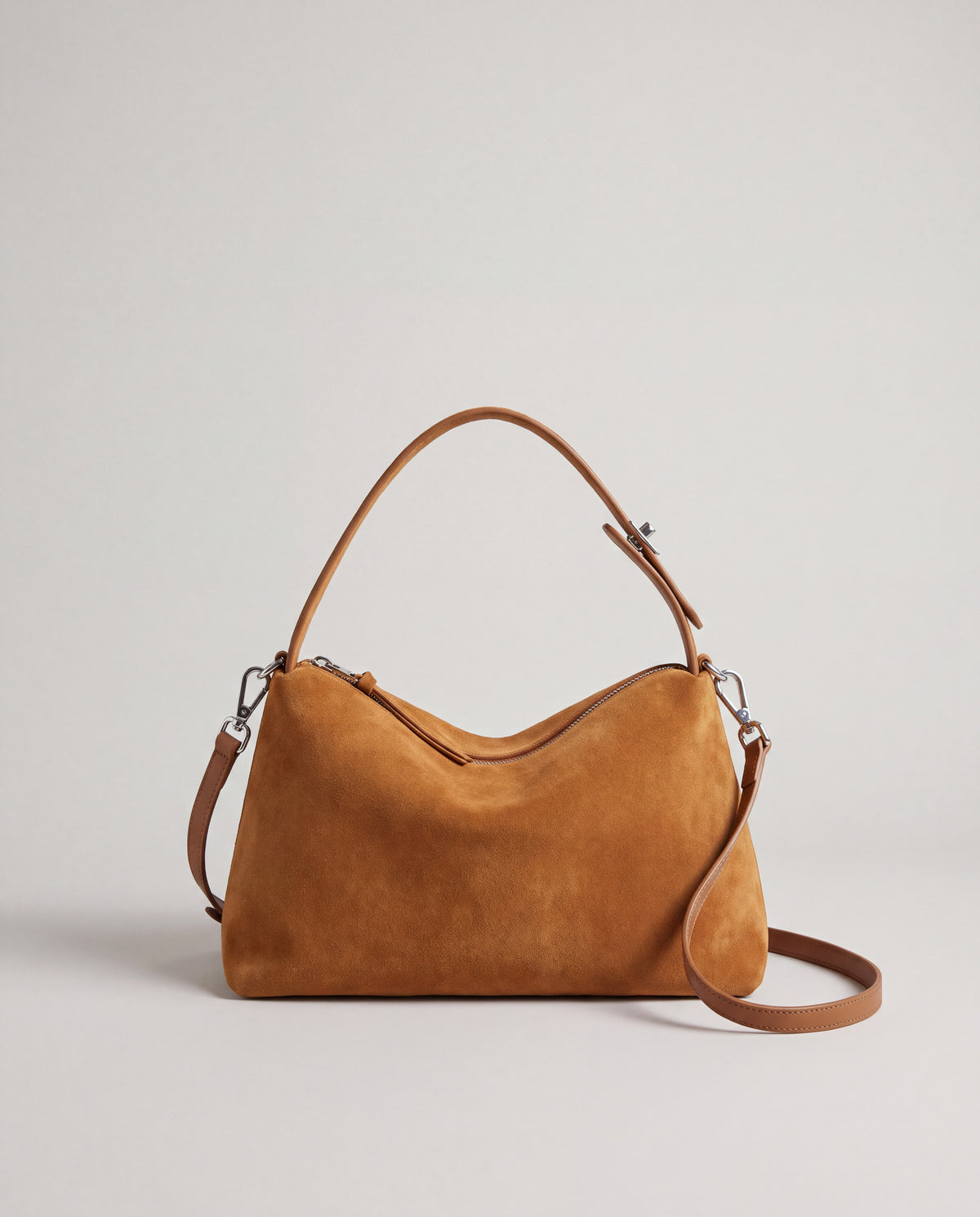 Calma bag in Camel – front view