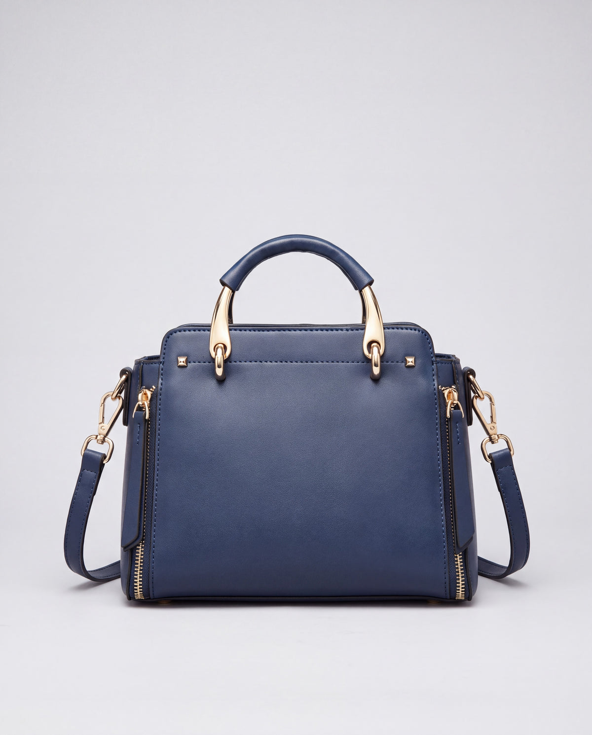 Contrast bag in Blue – front view
