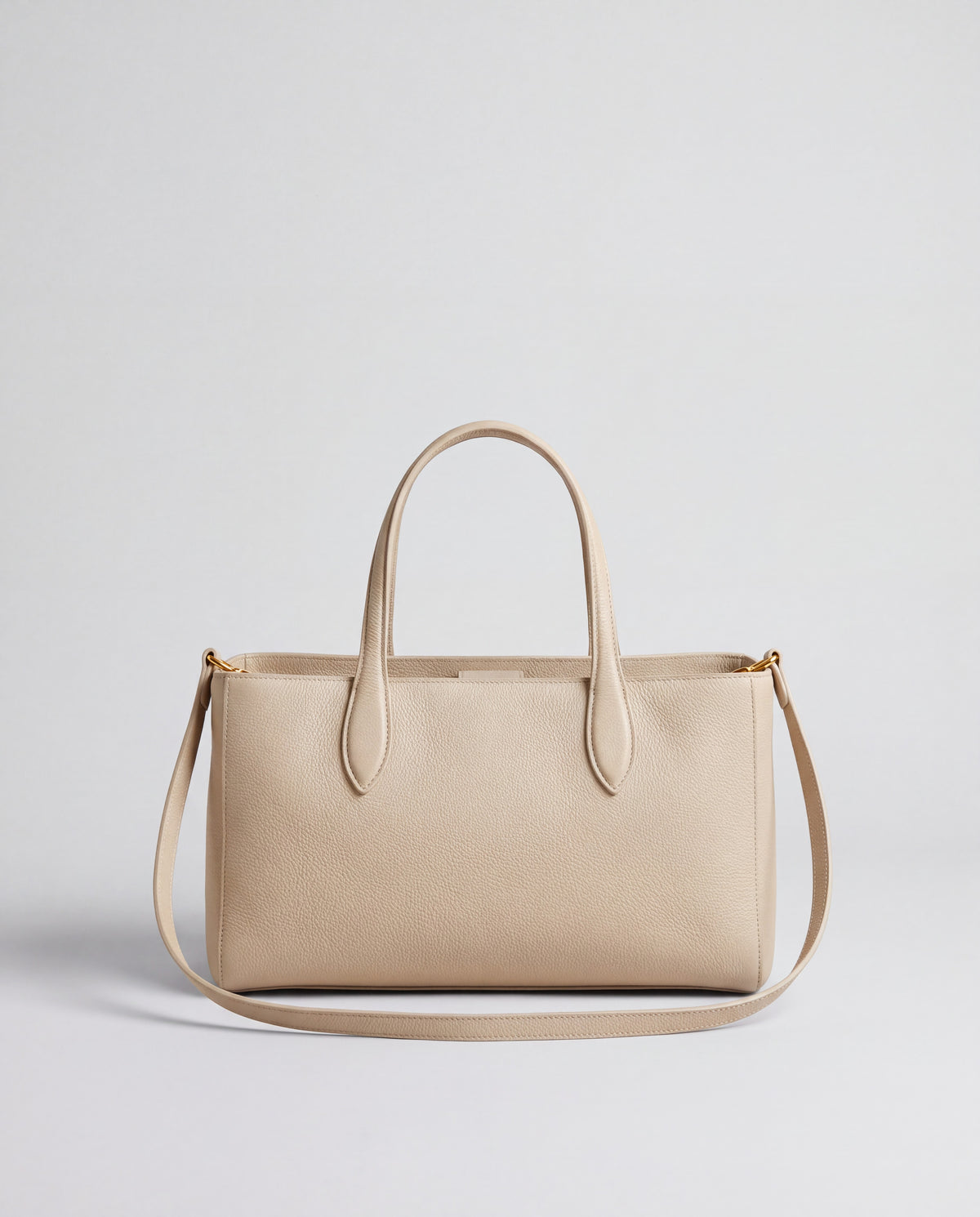Cortina bag in Beige – front view