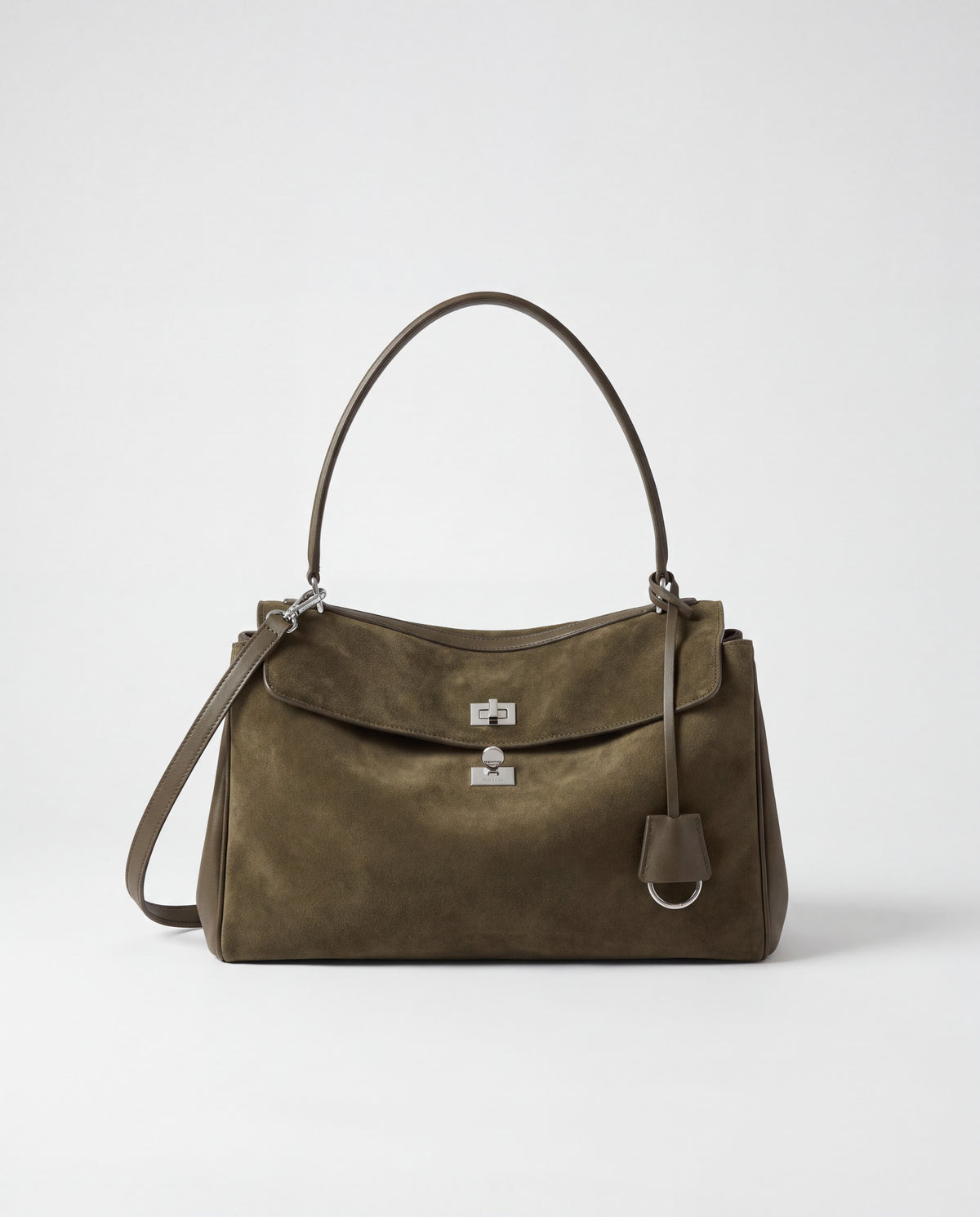 Dolce Medium bag in Olive – front view
