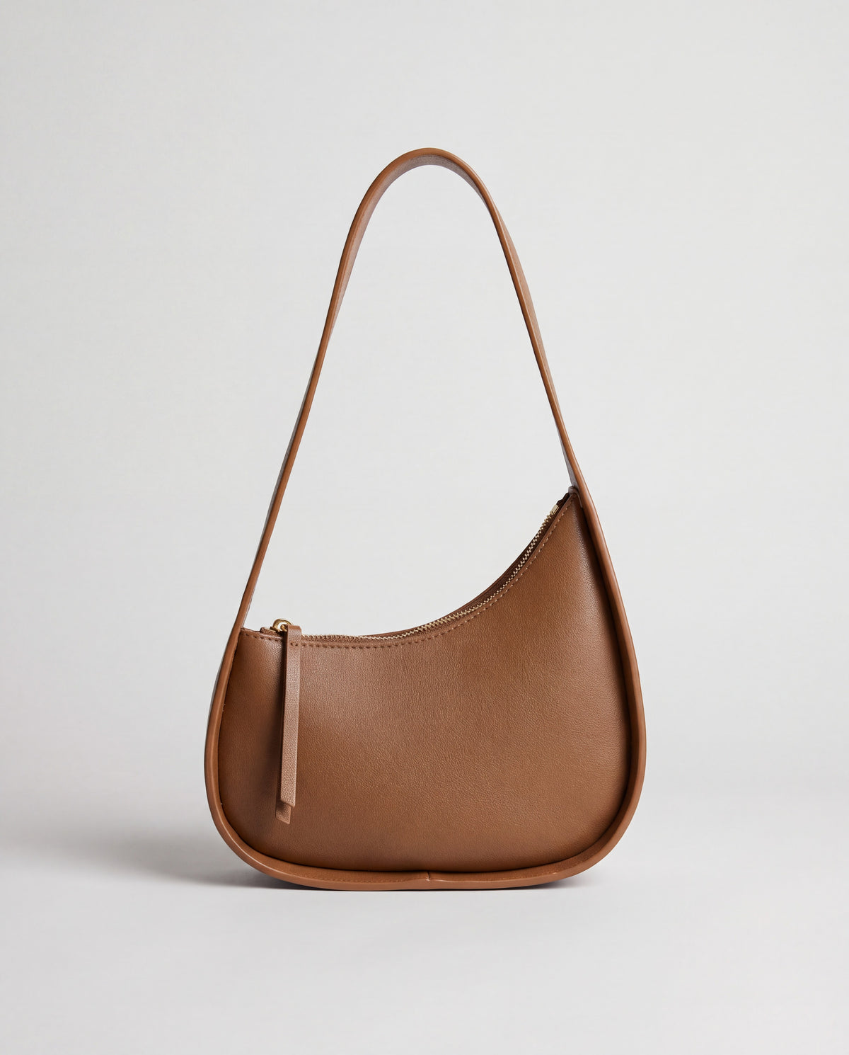 Muse bag in Caramel – front view
