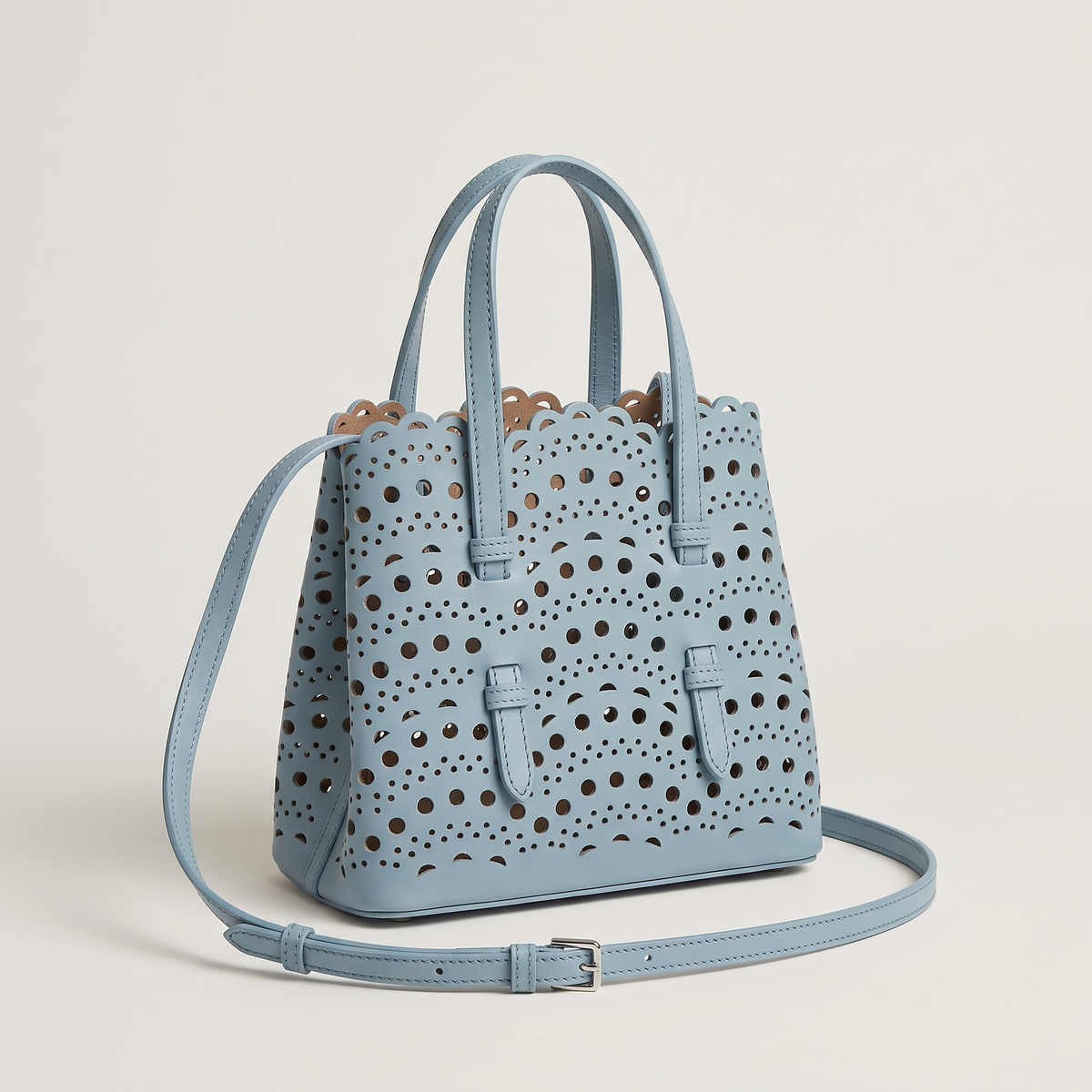 Valentina Urbino Large tote in Denim