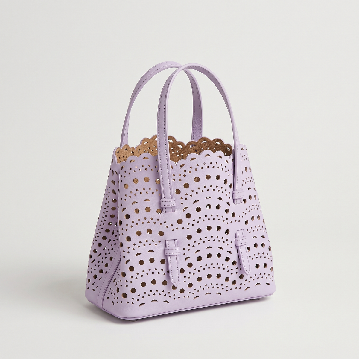 Valentina Urbino Medium tote in Lavender