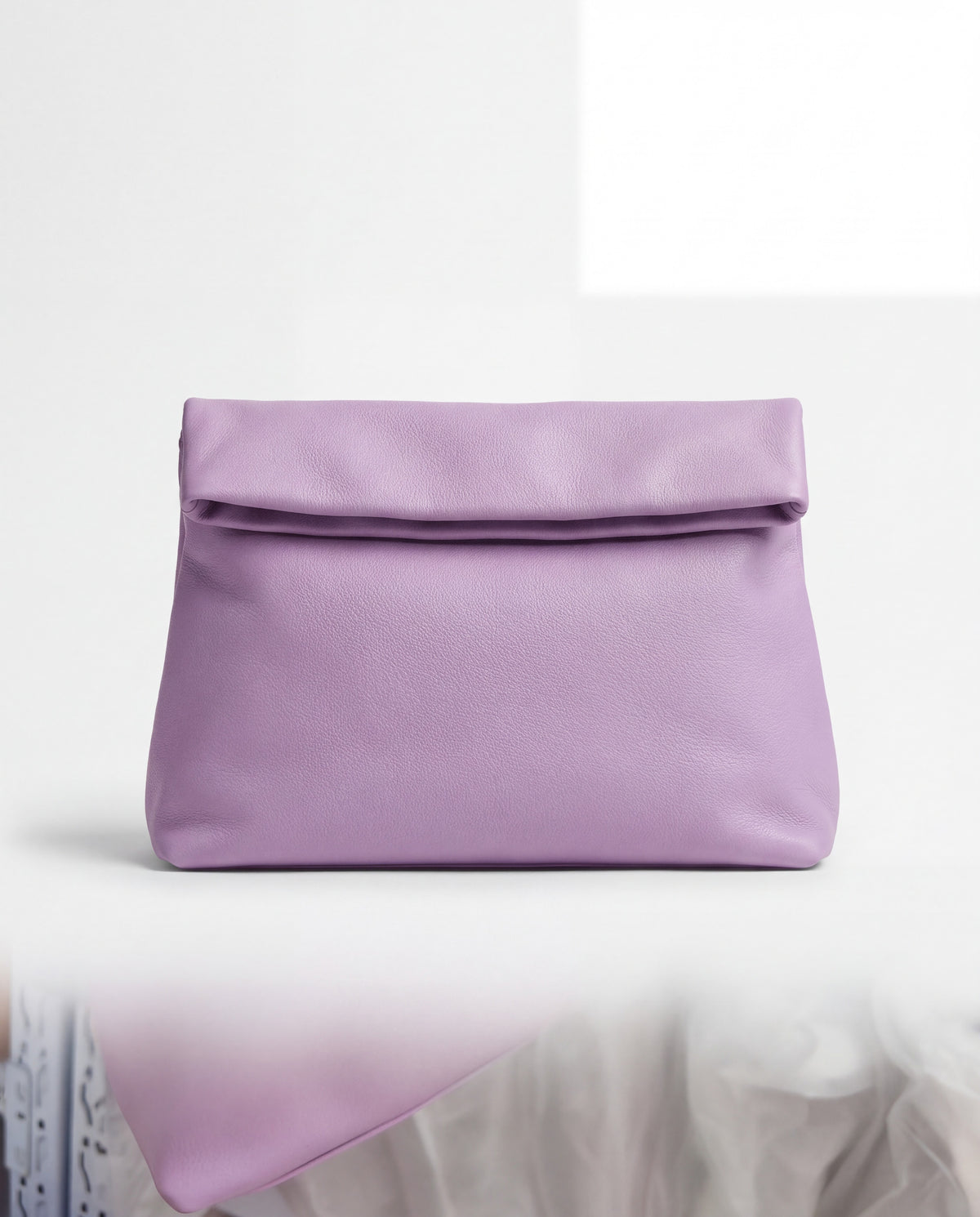 Lido bag in Lavender – front view